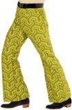 Widmann Hippie Kostuum Groovy Gandalf 70s Heren Broek Behang Man XXL Carnaval kostuum Verkleedkleding