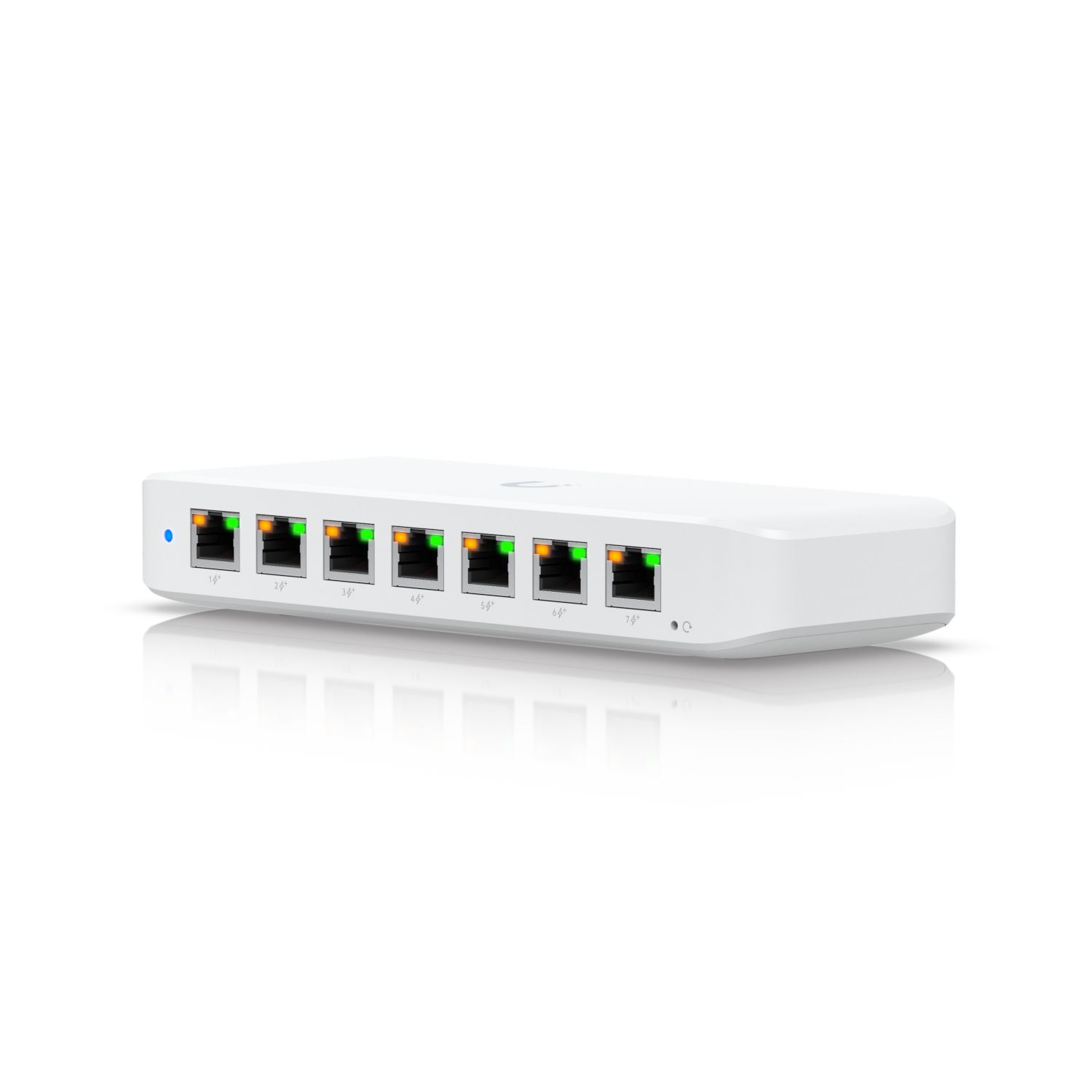 Ubiquiti Ultra 8-Port Gigabit Ethernet PoE+ Switch - White