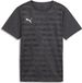 PUMA individualRISE Graphic Jersey Jr Jongens Sportshirt - Asphalt - Maat 128