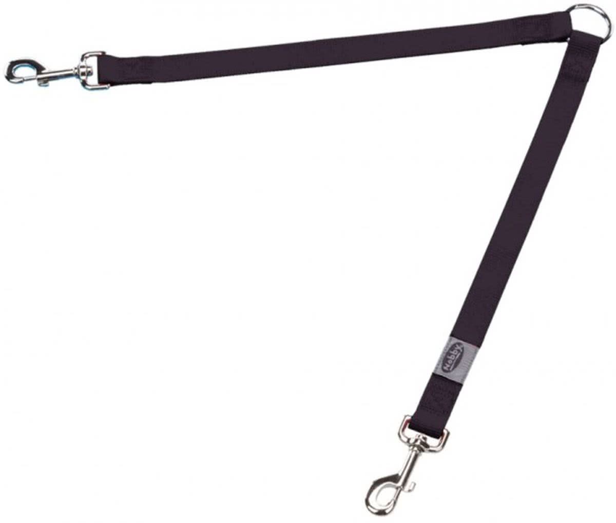 Nobby Koppellijn Classic - Hond - Nylon - Zwart - 1 x 30 cm
