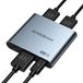 HDMI Splitter HDMI Verdeler - 1 in 2 out - 4K 60Hz - HDR10 - Dupliceren en spiegelen