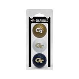 Team Golf NCAA-regelmaat golfballen, 3-pack, duurzame teamafdruk in volledige kleur (kogelkleur kan variëren)