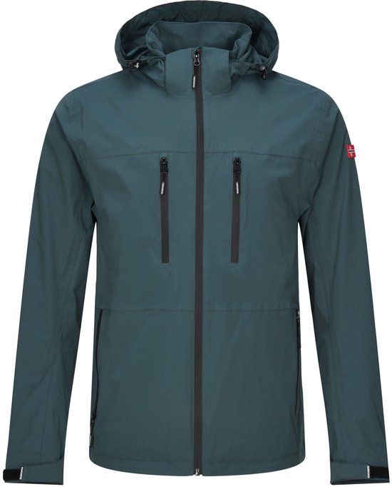 Nordberg Dan Heren Softshell Mj02301-gn - Groen - Maat 4XL