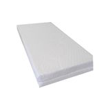 Matelas Pliant En Fibre Thermoformé Pour Lit Parc Carré 95x95 10cm