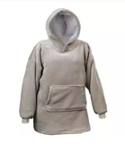 Unique Living Oversized Hoodie stone 70x50x87 cm