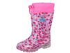 LICO Regenlaarzen 'Power Blinky' turquoise / rosa / magenta