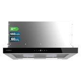 Cecotec Telescopische afzuigkap, 60 cm, TLT 605500 Glass Black A++