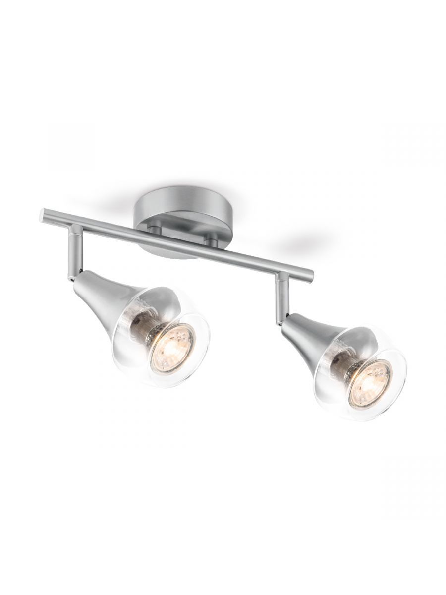 Home Sweet Home Vaya - LED Opbouwspot - Geborsteld staal - 350 lumen - GU10