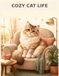 COZY CAT LIFE Coloring Book