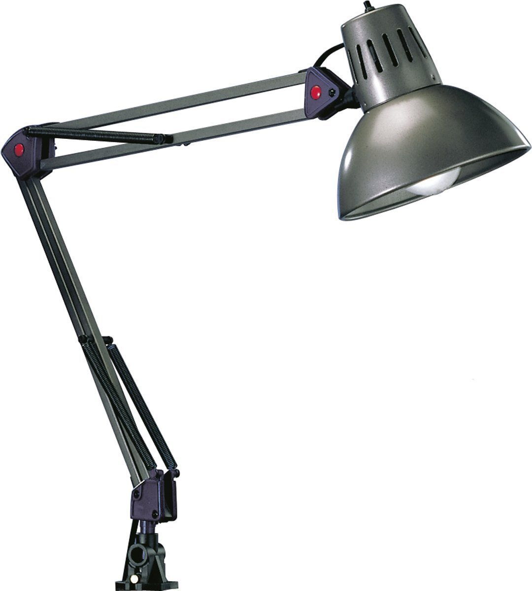 TRIO LEUCHTEN TAJO - Bureaulamp - E27 fitting - Aluminiumkleurig