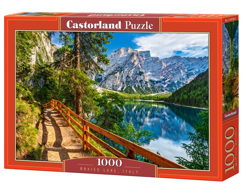 Castorland Braies Lake, Italy - 1000 stukjes Puzzel