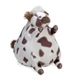 Wild Republic Flipkins Cow pluche dier, 12 cm