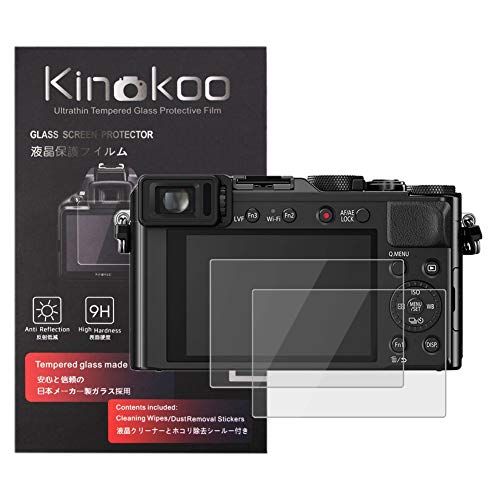 kinokoo Gehard Glasfilm voor Panasonic LUMIX LX100/LX100 II - 2 stuks
