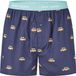 Happy Shorts Heren Boxershorts Bus Print Donkerblauw - Maat M