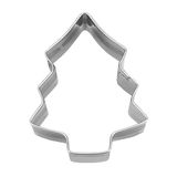 Staedter 054127 Spar Tree Cookie Cutter, 5,5 cm, roestvrij staal, zilver, 30 x 30 x 30 cm