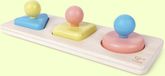Hape Montessori Miroir Forme Puzzle