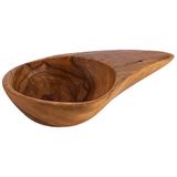 APS 1025 schaal set van 2 olijf uit olijfhout 12,50 cm x 8 cm x 2,50 cm