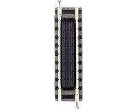 Fleischmann N Fleischmann Piccolo (met ballastbed) 9115 Rechte rails, Schakelcontact 55.5 mm 2 stuk(s)
