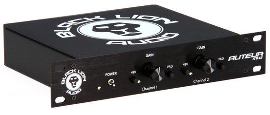 Black Lion Audio Auteur MK2 Microphone Preamp