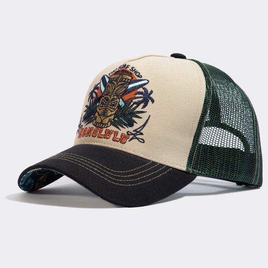 King Kerosin Tiki Surf Shop Unisex Cap - meerkleurig - One size
