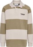 Hummel Kinderpoloshirt met lange mouwen Hmljr Loose Striped Polo L/S 229832