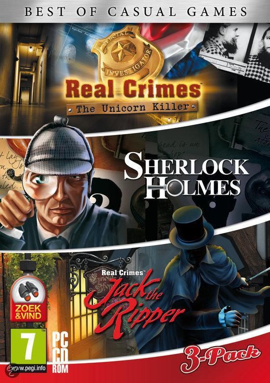 Realcrimes 3Pack Drie criminele puzzelgames - 8716051047247
