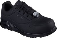 Skechers UNO SR - DOLTIN 200177EC BLK Veiligheidssneakers Zwart