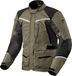 Revit Veste textile moto Voltiac 3 H2O, vert/gris, 4XL