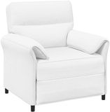 vidaXL Bank 100% polyester metalen frame MDF, Multiplex