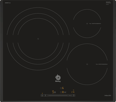 Balay 3EB967LU - Inductie kookplaat - Zwart - 3 zones