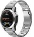 By Qubix - Titanium schakelband - 22mm Quickfit - Zilver - Geschikt voor Garmin Instinct 3 / Instinct E - 45mm