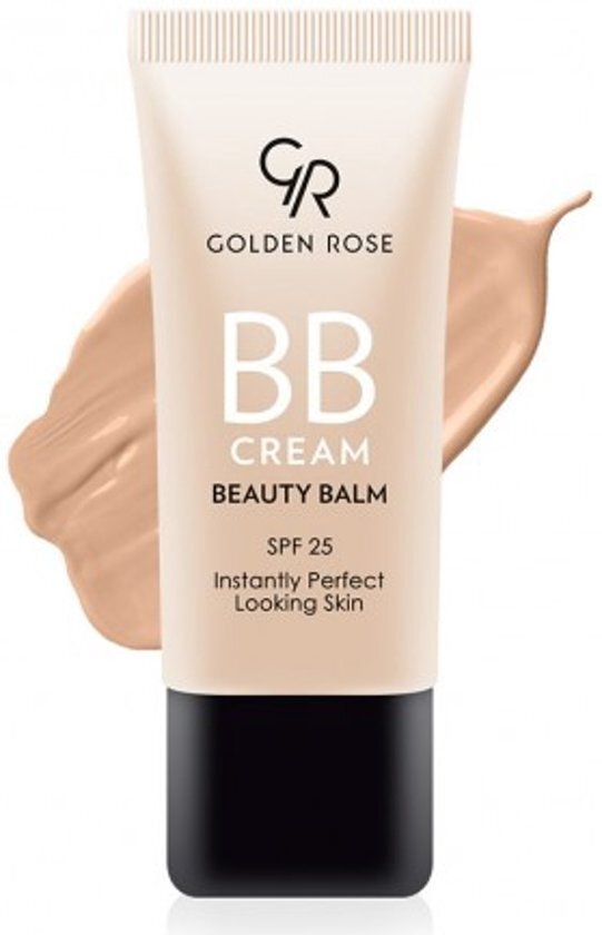 Golden Rose BB CREAM BEAUTY BALM 4 MEDIUM All in One, gemakkelijk de perfect uitziende huid!