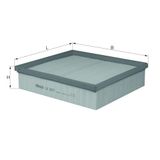 Knecht LX 3471 luchtfilter