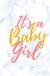 Brave New Books Babyshower gastenboek It's a baby girl