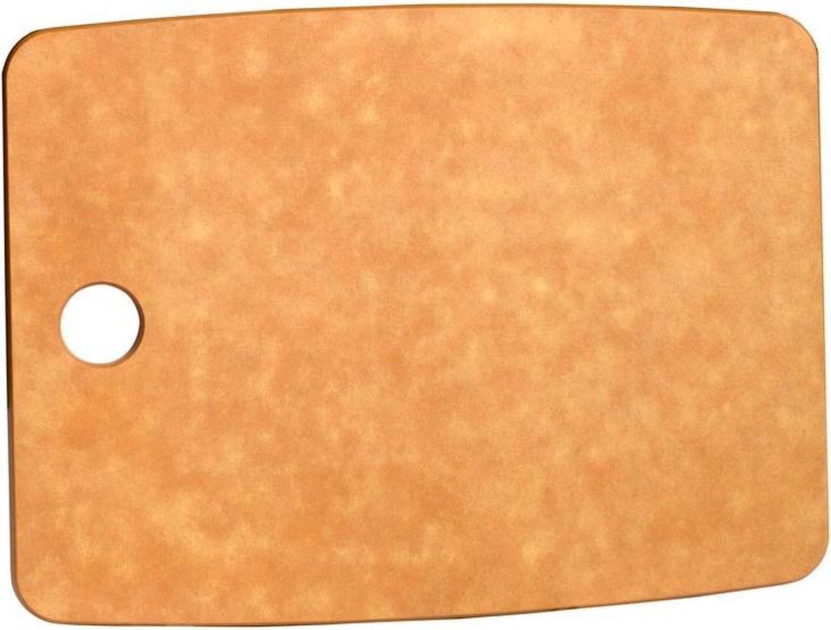 Cookai snijplank 20 x 15 cm hout bruin