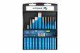 Hogert Serie HT3B712 - Jeu d'outils combinés - Acier chrome-vanadium - Jeu de 12 pièces