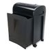 WAYTEX 77323 Papierversnipperaar, kruis, 10 vellen, CD en DVD, lade 14 l, op wielen, snel en krachtig