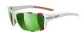 Salice 014 Ita Lunettes de soleil unisexe blanc sport vert