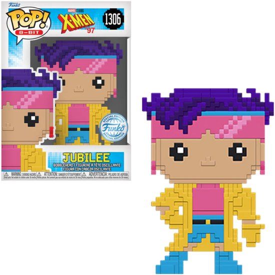Funko POP! 8-Bit Jubilee 1306 X-men 97 Exclusive
