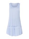 Hanro Korte pyjama ' Isabella ' lichtblauw