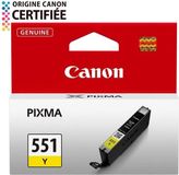 CANON CLI-551Y inktpatroon, geel, standaardcapaciteit, geschikt voor 330 pagina's