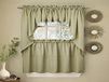 Sweet Home Collection Gordijnen Swag Paar, Salie, 2" B x 9" L (Pack van 1)