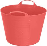 Excellent Houseware Flexibele emmer - rood - 15 liter - kunststof - 35 x 29 cm