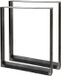 Mannaco Pieds de table carrés industriels 60x72cm