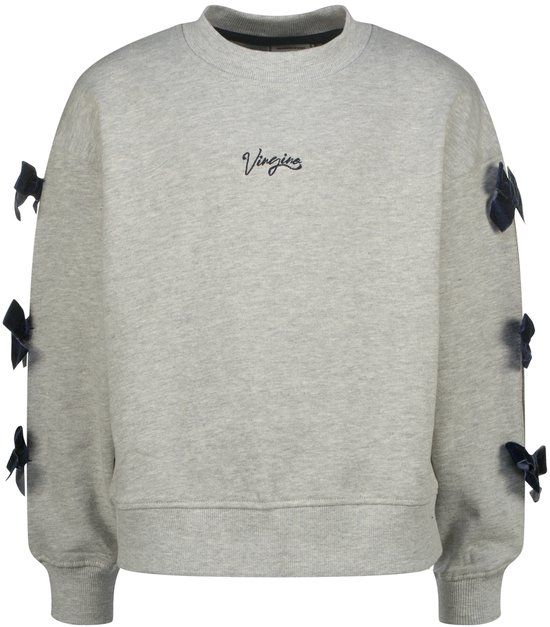 Vingino Noran Meisjes Trui - Grey Mele