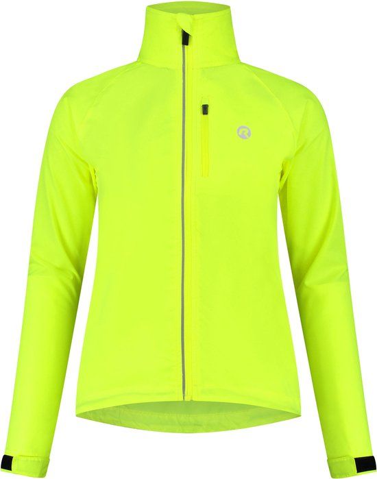Rogelli Core Hardloopjack - Dames - Fluor-Geel - Maat XL - Winddicht