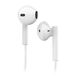 SBS Studio Mix 105 Headset Bedraad In-ear Oproepen/muziek Wit