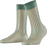 FALKE Wicker Game Sokken dames groen - maat ONESIZE
