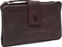The Chesterfield Brand Leren Portemonnee Amalfi Wallet Brown Donkerbruin