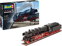 Revell Modelbouwpakket Militaire voertuigen - 02166 Schnellzuglokomotive BR03 Plastic - 1:87 - Modelbouw